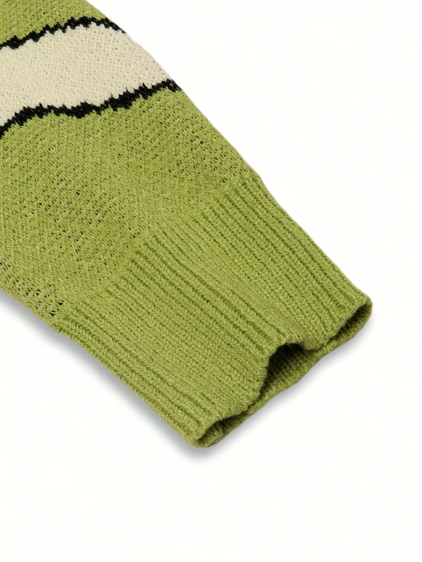 Prehistoric Dinosaur & Volcano Oversized Knit Sweater