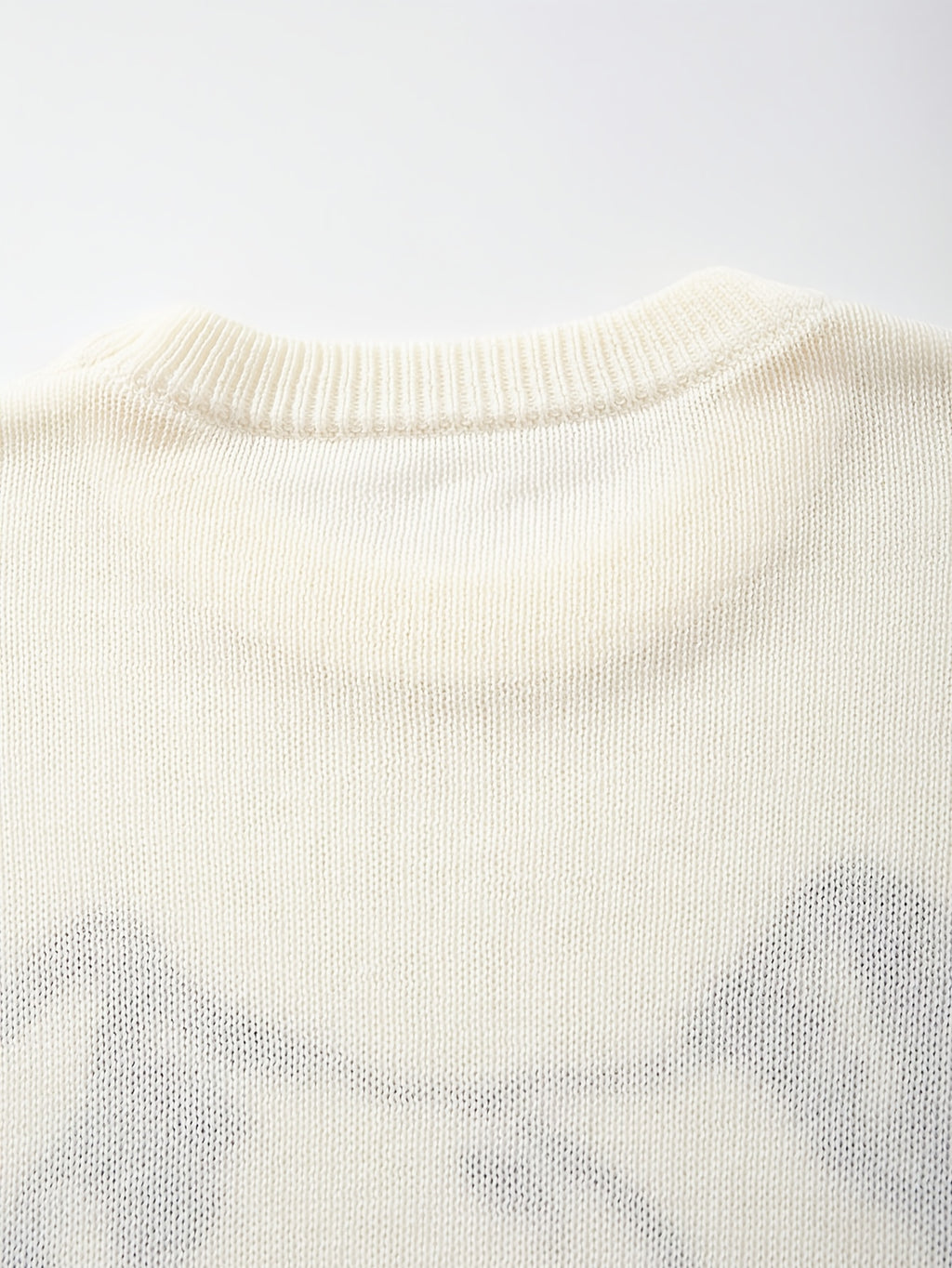 Bulldog Graffiti Print Oversized Short-Sleeve Knit Tee